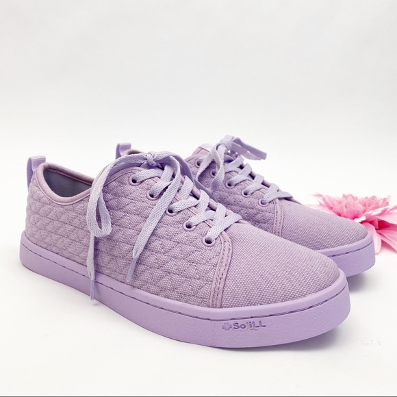 So iLL x Jason Momoa Yaya Lavender Roamer Lace Up Sneakers - Picture 1 of 15